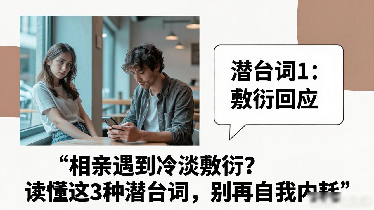 相亲冷淡_相亲过程中,对方冷淡、敷衍的心理原因_相亲对象很冷淡还要联系么