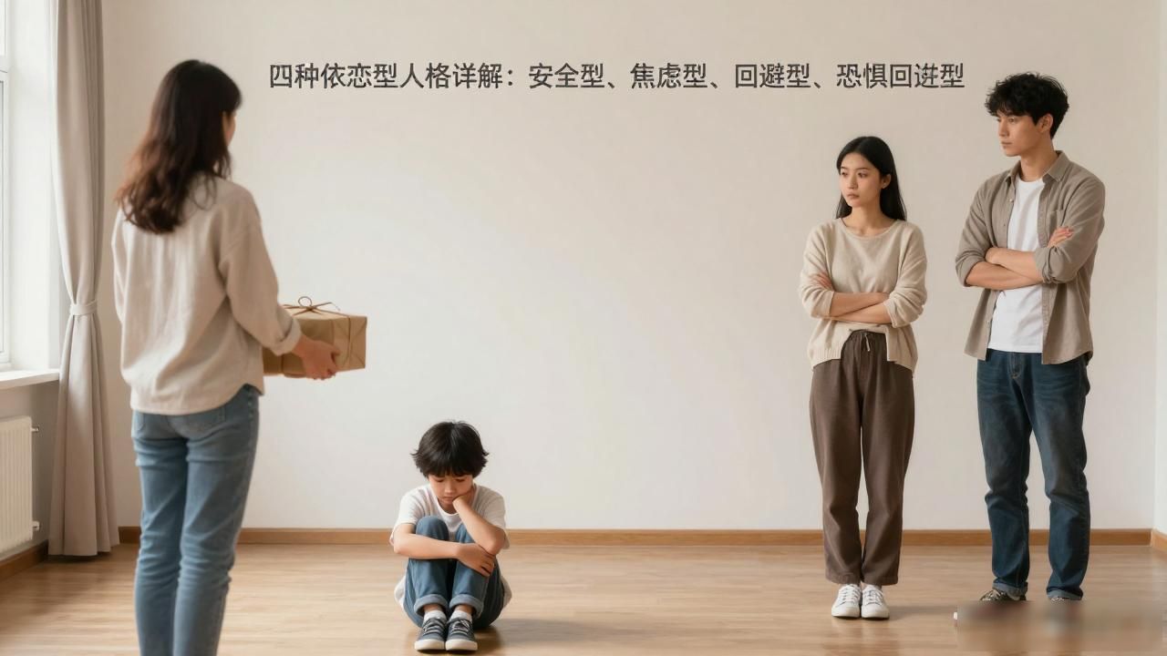 回避型依恋和焦虑型依恋的区别_回避焦虑型依恋型人格什么意思_四种依恋型人格详解:安全型、焦虑型、回避型、恐惧回避型