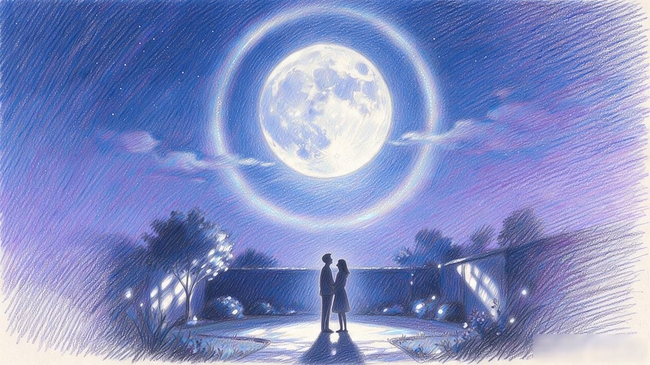 月亮的情话短句_月亮情话短句文案_月亮情话短句图片