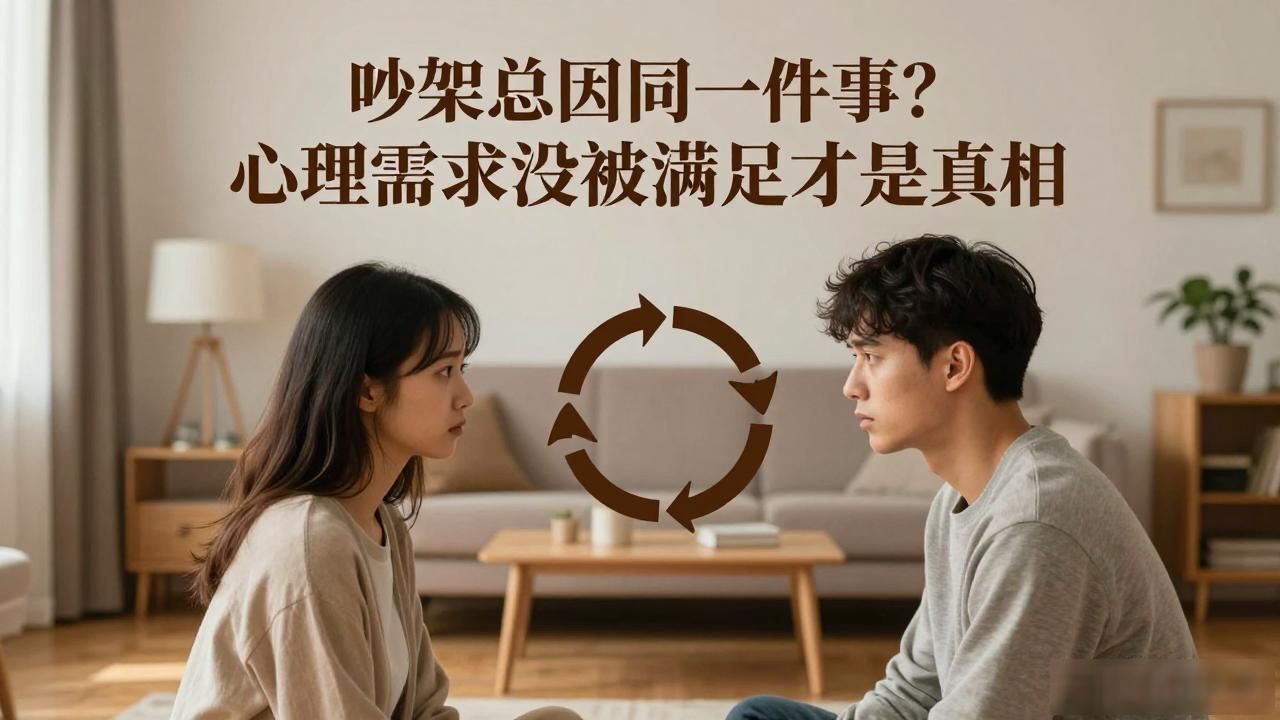 吵架总因同一件事？心理需求没被满足才是真相