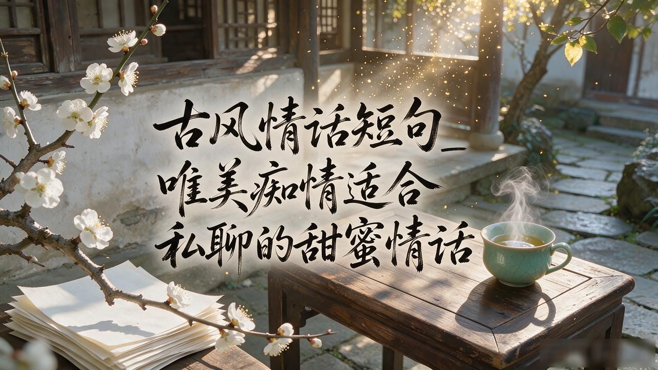 唯美痴情古风情话短句_唯美痴情古风情话短句文案_唯美痴情古风情话短句图片