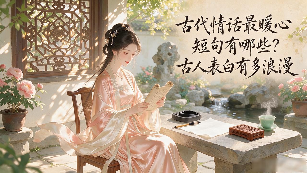古代情话最暖心短句有哪些？古人表白有多浪漫
