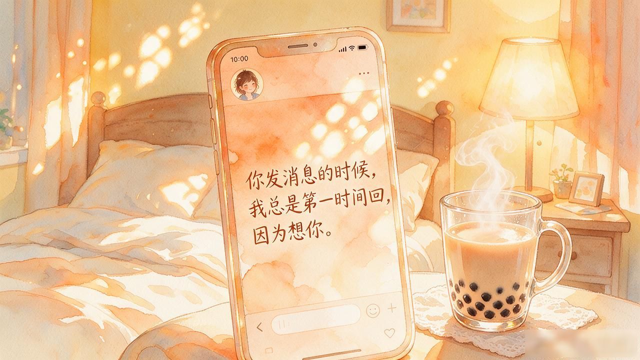 暧昧期必收藏 短句情话吧精选18句