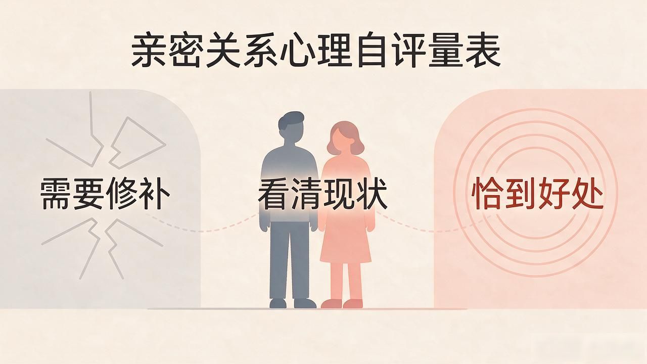 亲密程度量表_亲密关系心理自评量表使用指南_亲密行为心理影响评估