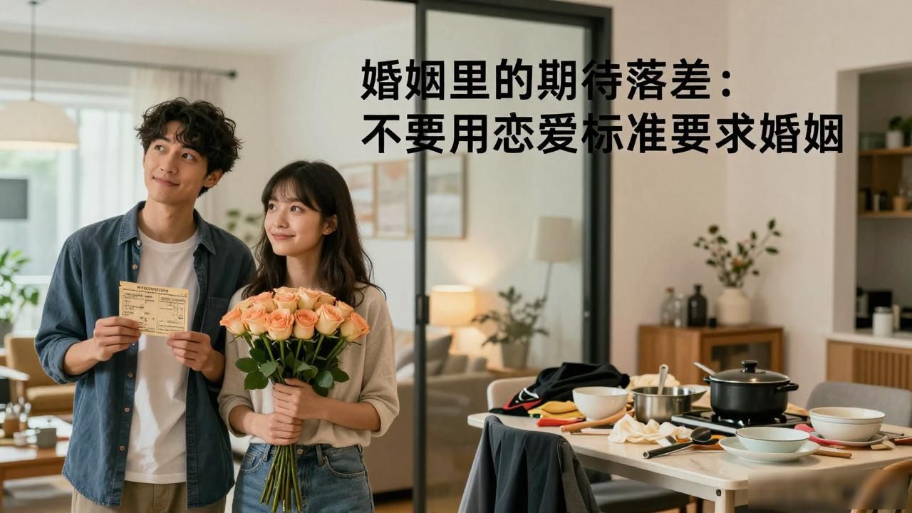 婚姻里的期待落差:不要用恋爱标准要求婚姻_落差婚姻真实故事_感情中的落差感