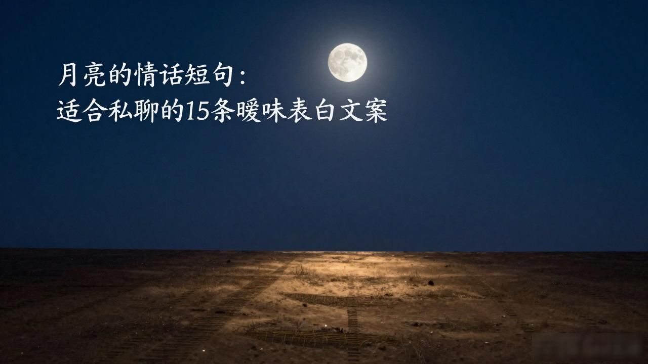 月亮的情话短句_月亮的情话_月亮情话短句图片