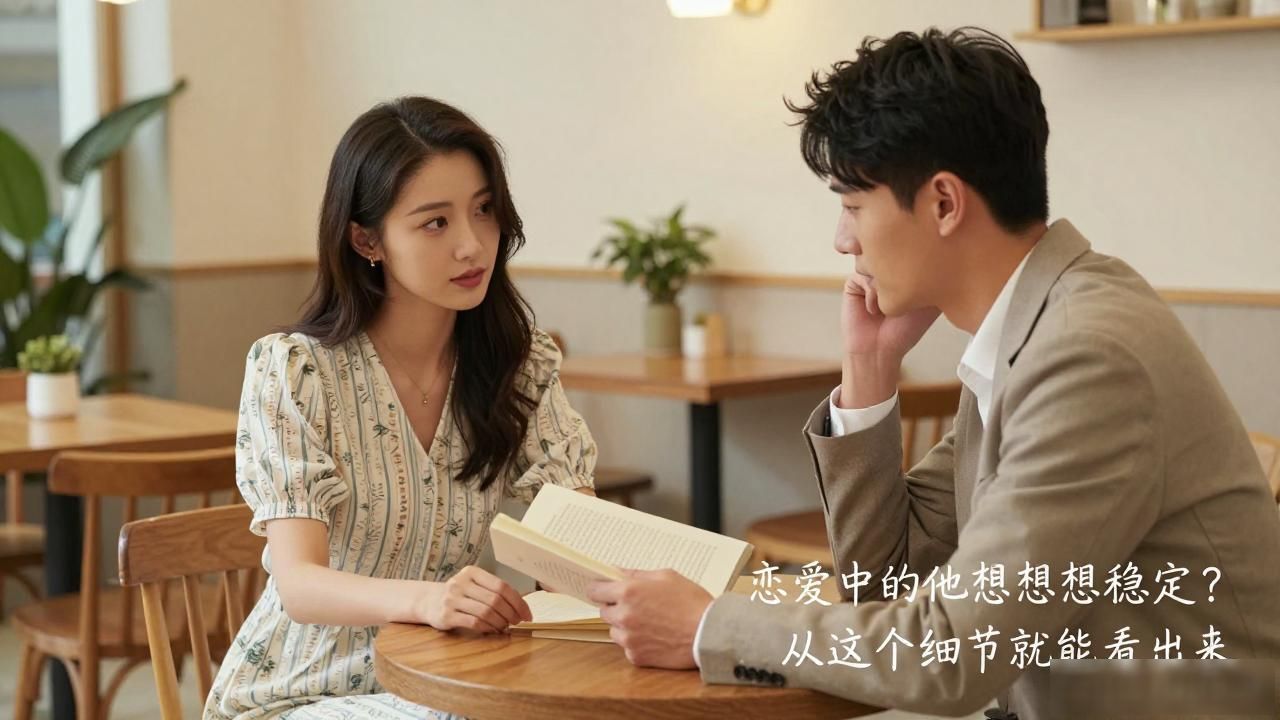 恋爱中的他想不想稳定？从这几个细节就能看出来