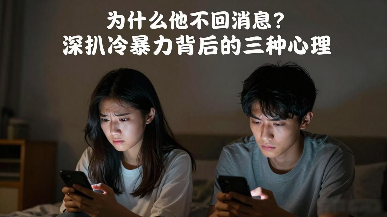为什么他不回消息？深扒冷暴力背后的三种心理