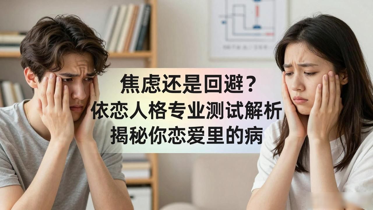 焦虑还是回避？依恋人格专业测试解析揭秘你恋爱里的病