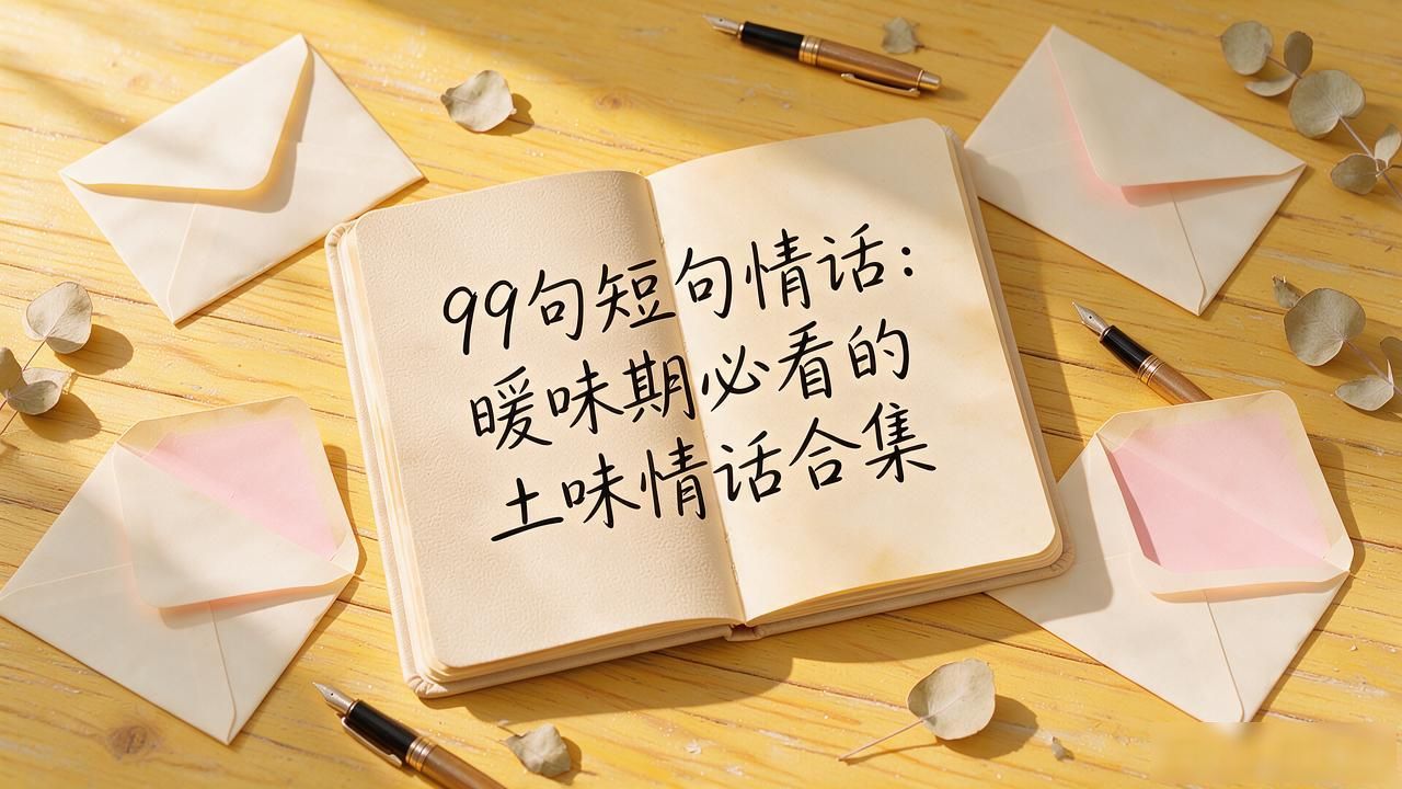 99句短句情话大全：暧昧期必看的土味情话合集