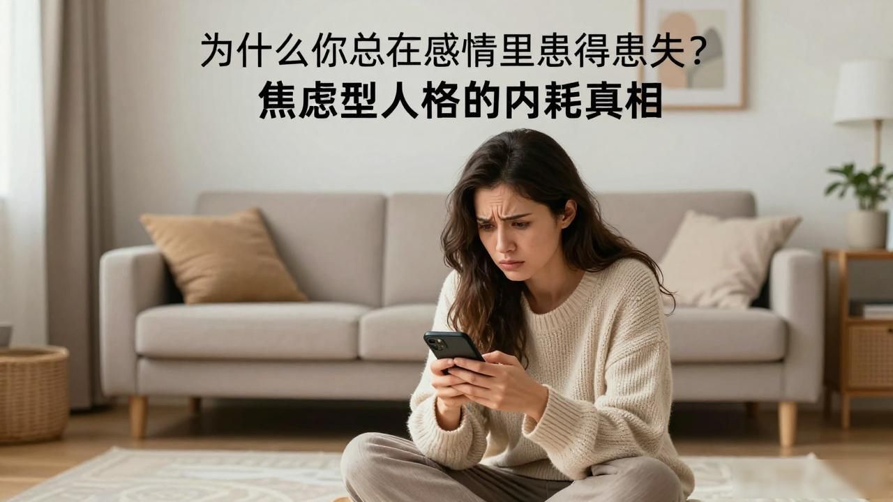 焦虑症的失控感是什么样的_焦虑症对感情失去兴趣_焦虑型人格为什么总在感情里患得患失、频繁内耗