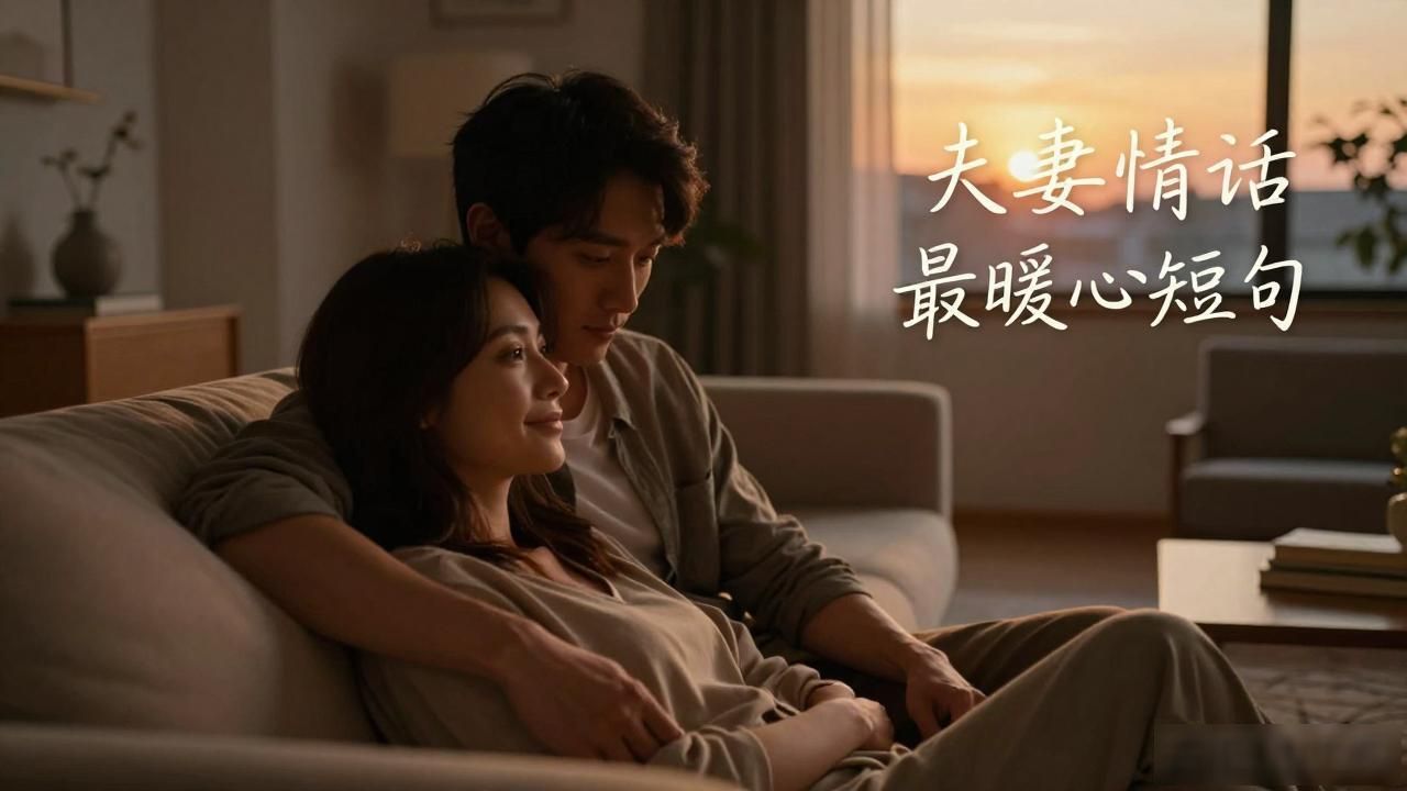 夫妻情话最暖心短句_18句土味情话让感情升温