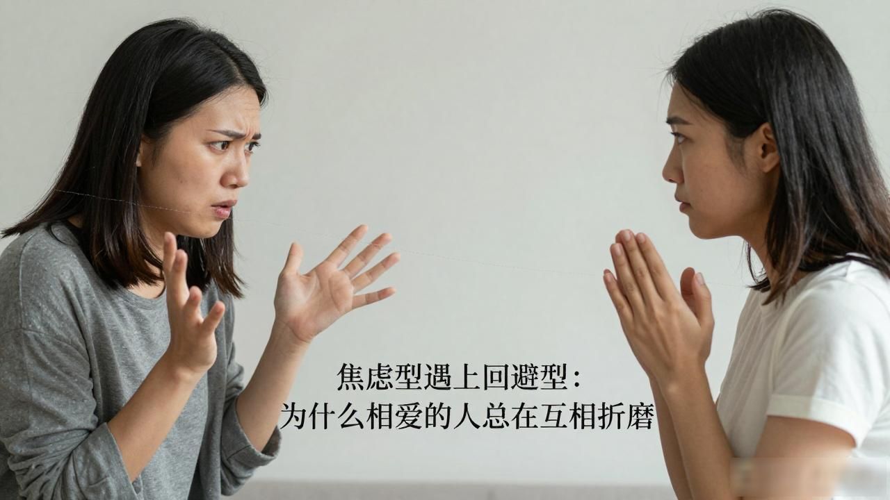回避焦虑型依恋人格_回避和焦虑的相爱相杀_焦虑 × 回避依恋组合,为什么注定相爱又互相折磨