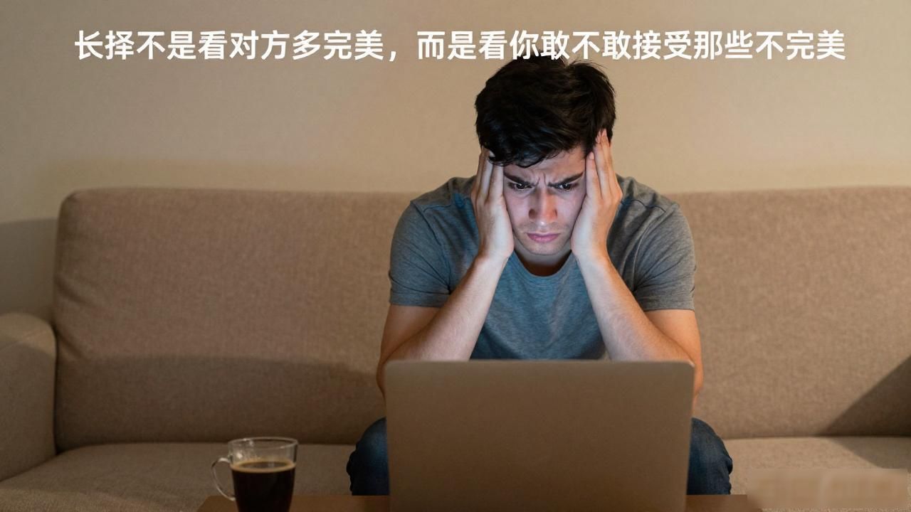长择不是看对方多完美，而是看你敢不敢接受那些不完美