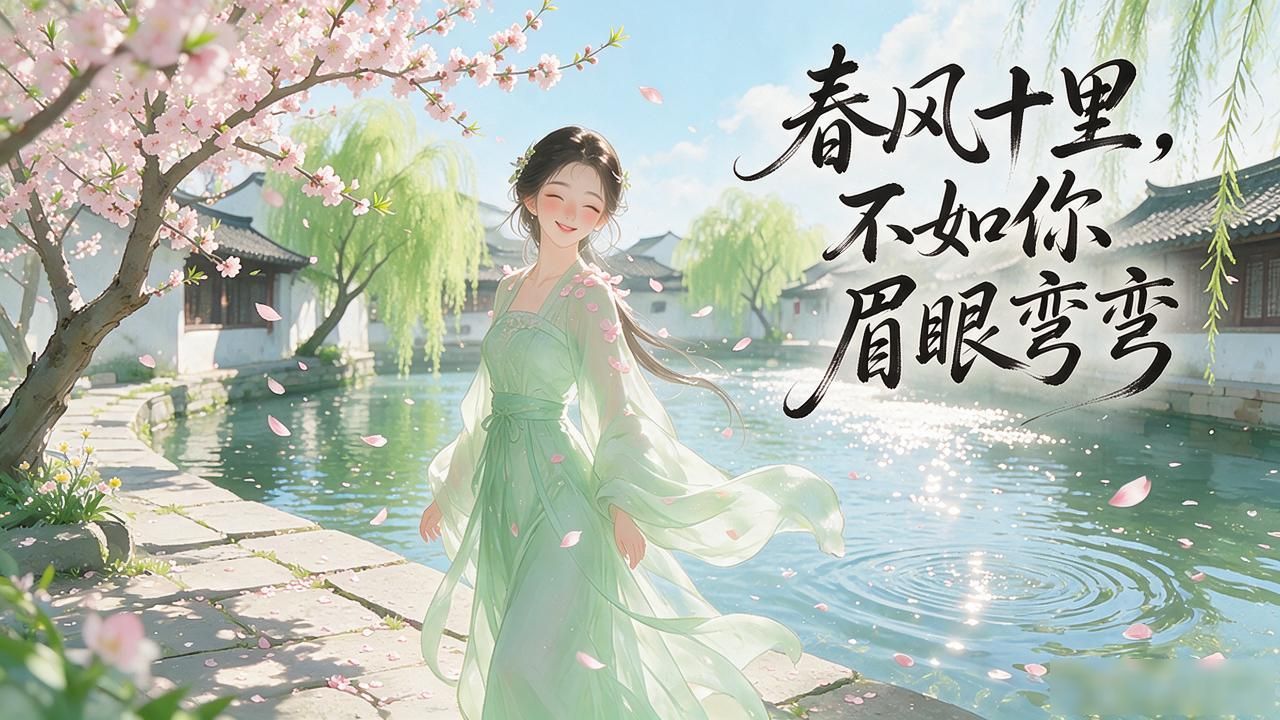 古风情话短句写给女生 让暧昧升温的12句心动文案