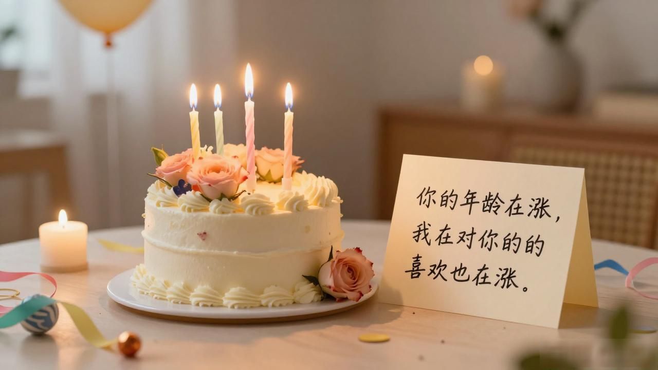 生日情话短句，撩人于无形