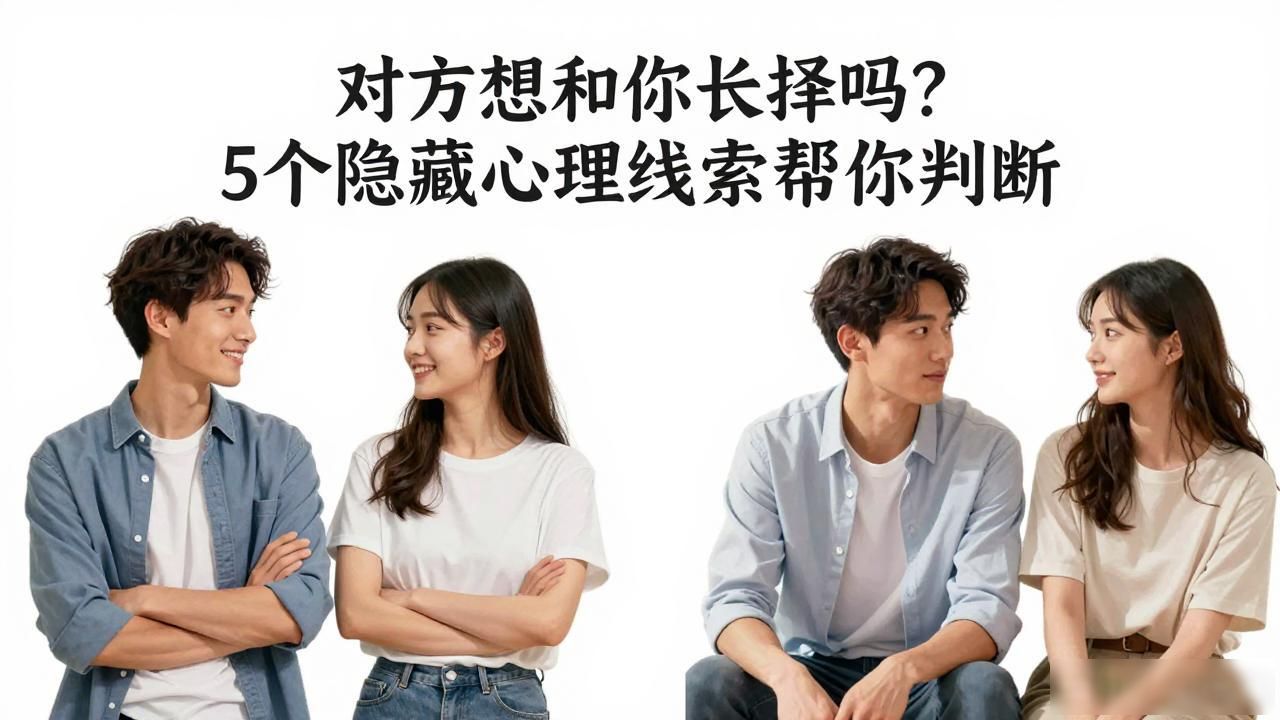 对方想和你长择吗？5个隐藏心理线索帮你判断