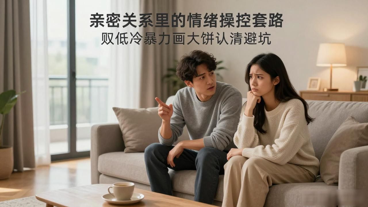 情绪操控的常见套路:贬低、冷暴力、画大饼_情绪操控的常见套路:贬低、冷暴力、画大饼_情绪操控的常见套路:贬低、冷暴力、画大饼