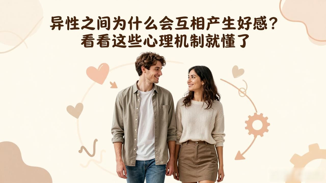 异性之间为什么会互相产生好感？看看这些心理机制就懂了