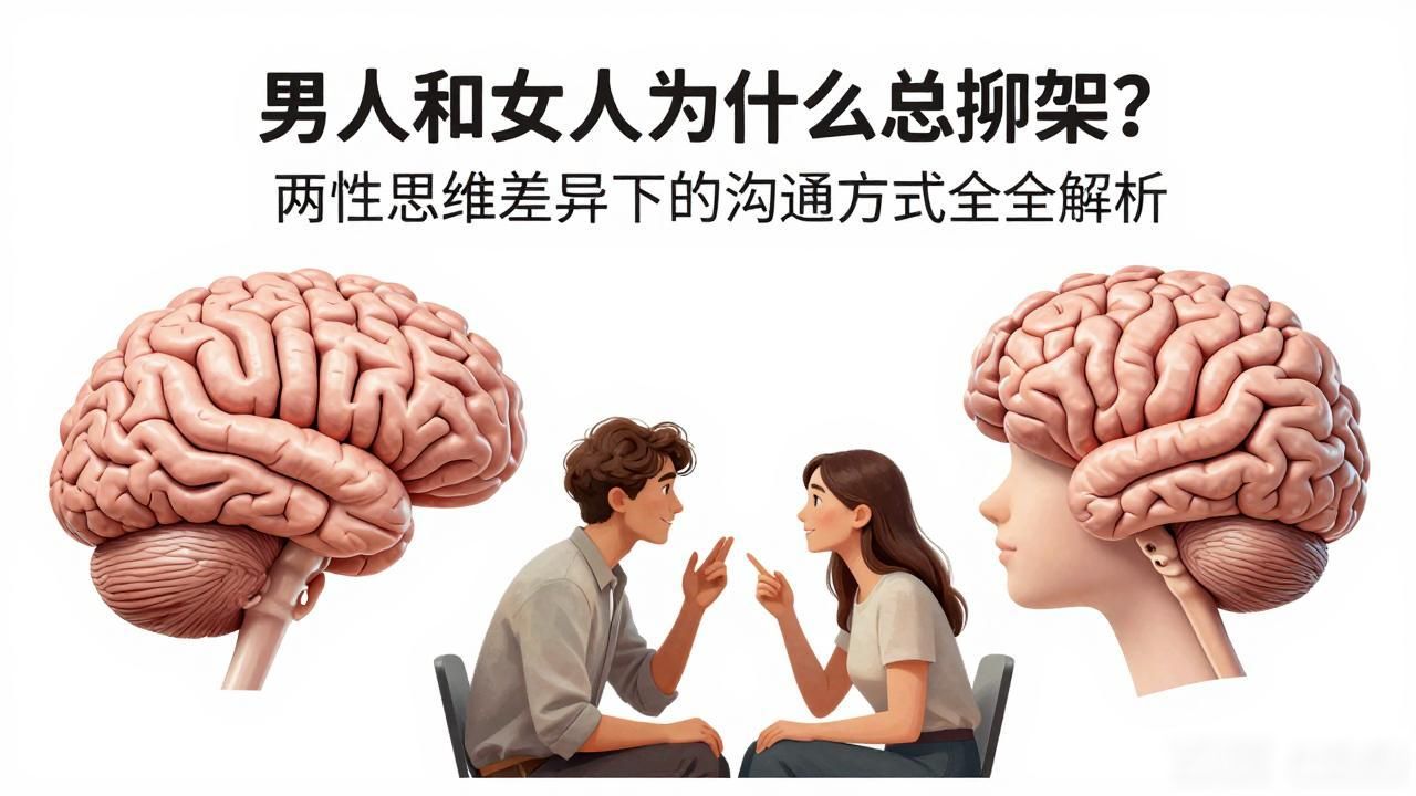 男人和女人为什么总吵架？两性思维差异下的沟通方式全解析