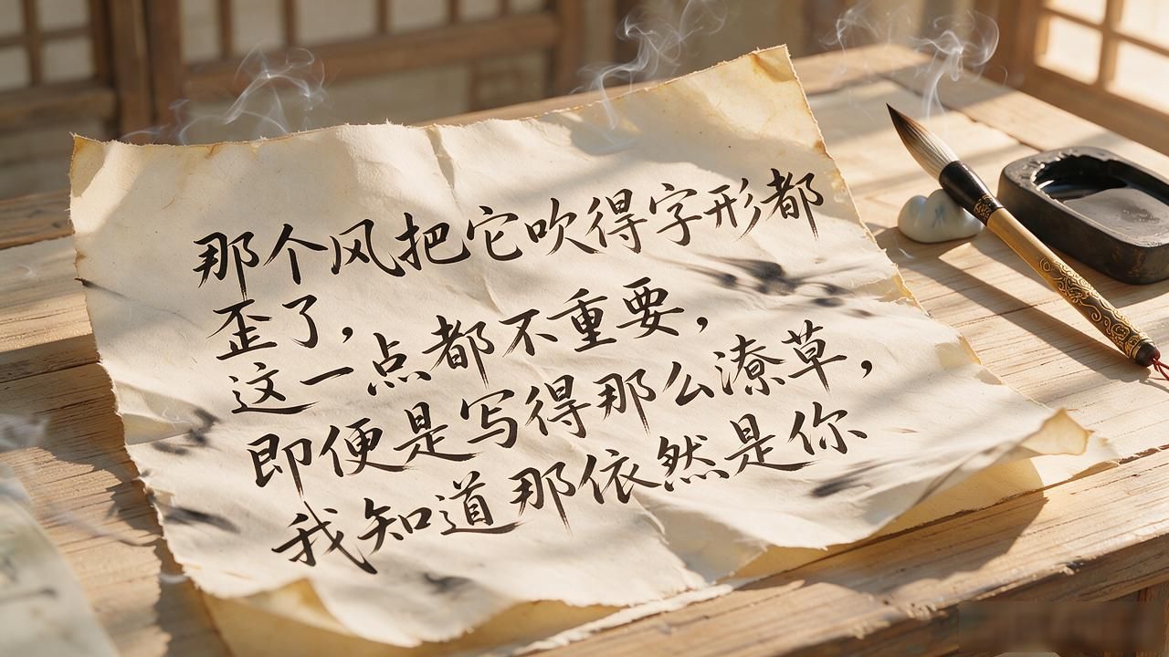 古风情话短句写给女生 甜不腻不尴尬可以直接发的20条文案