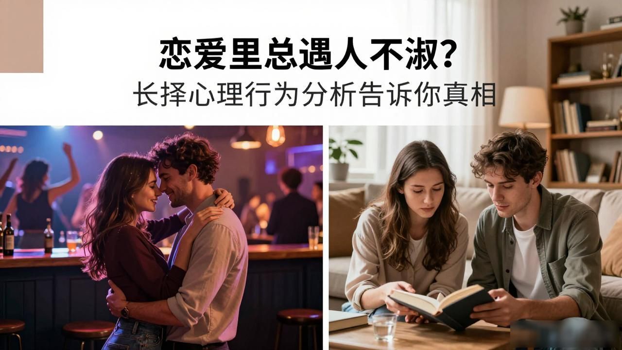恋爱里总遇人不淑？长择心理行为分析告诉你真相