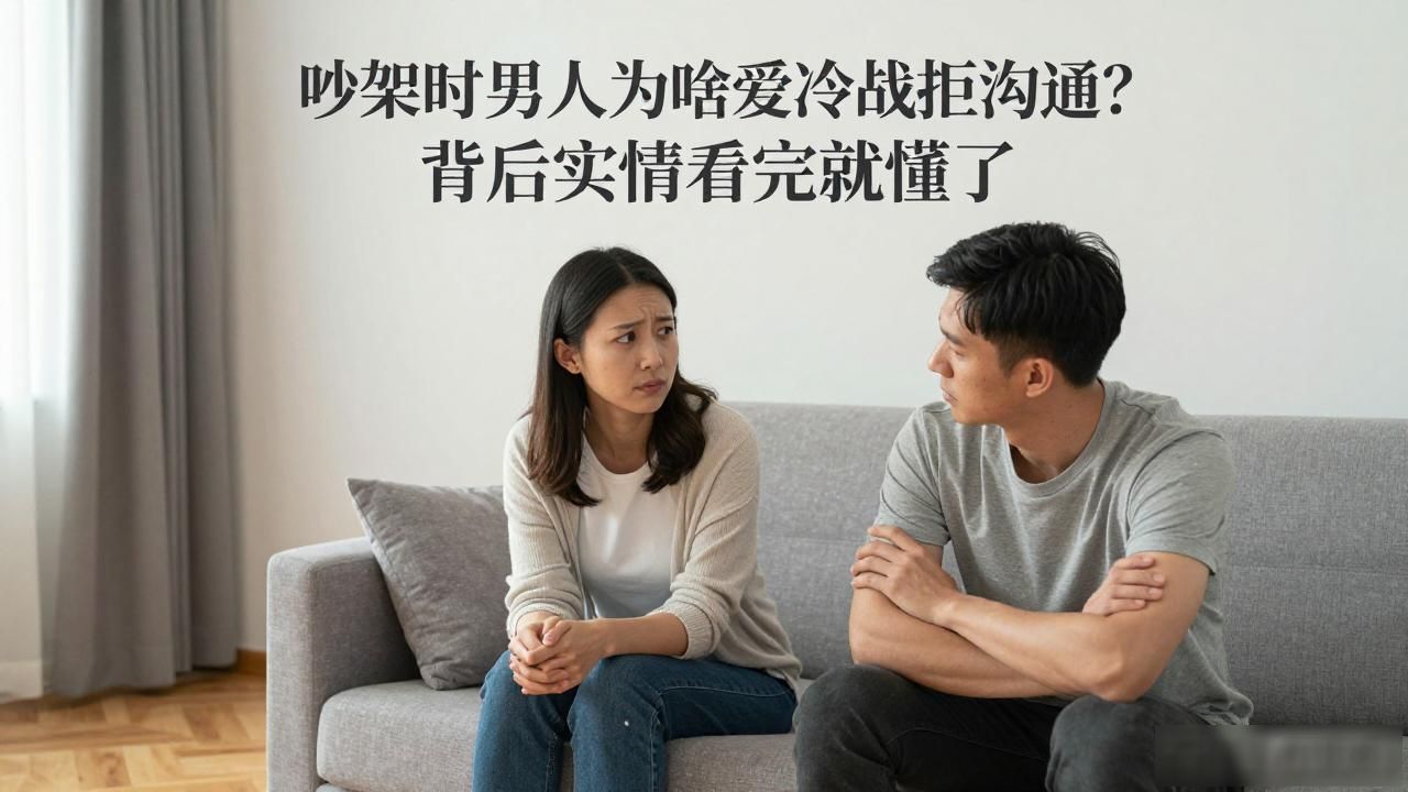 吵架时男人为啥爱冷战拒沟通？背后实情看完就懂了