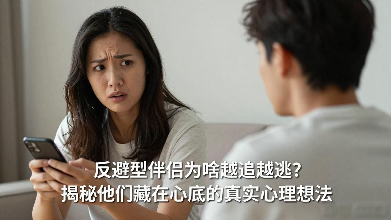 回避型伴侣为啥越追越逃？揭秘他们藏在心底的真实心理想法