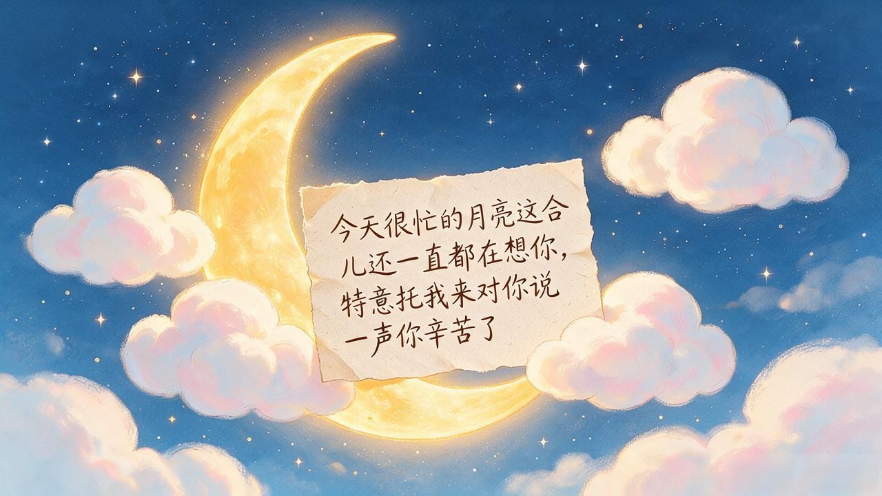 月亮的情话短句怎么写 15条高情商暧昧文案