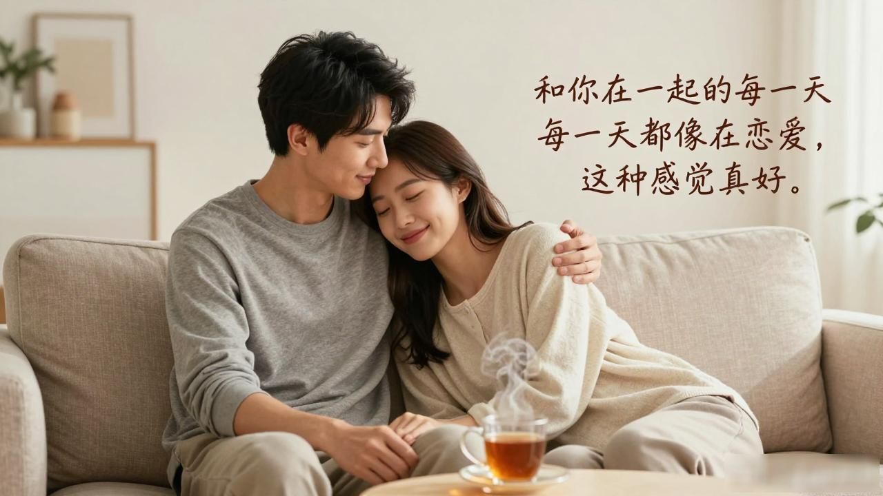 说给老公的情话短句，婚后也要每天甜到心坎里