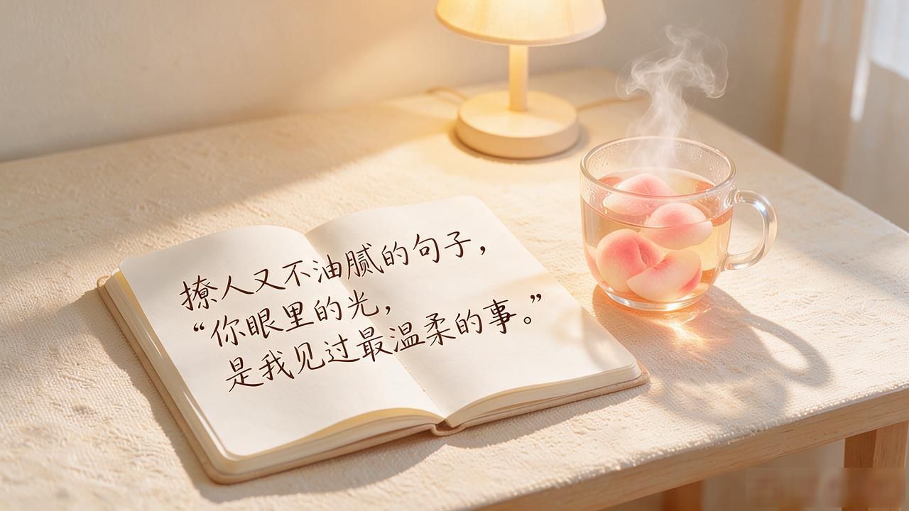 短句情话吧那些撩人又不油腻的句子