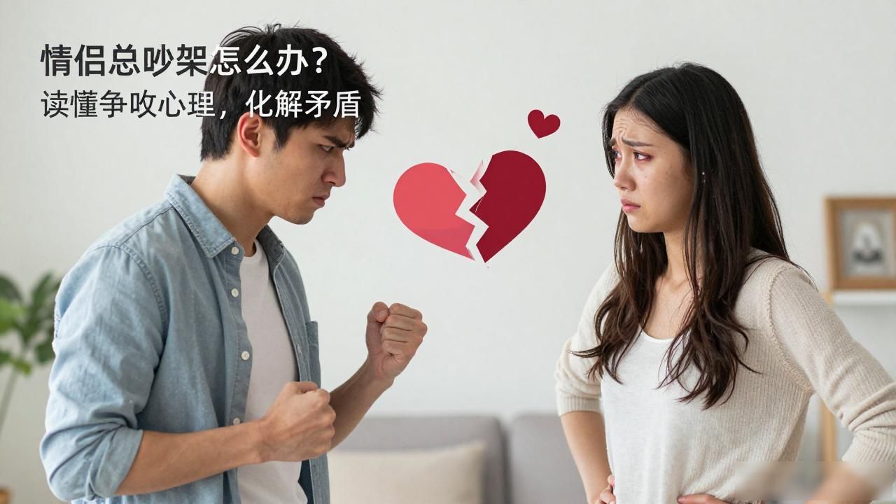 情侣总吵架怎么办？读懂争吵心理，化解矛盾