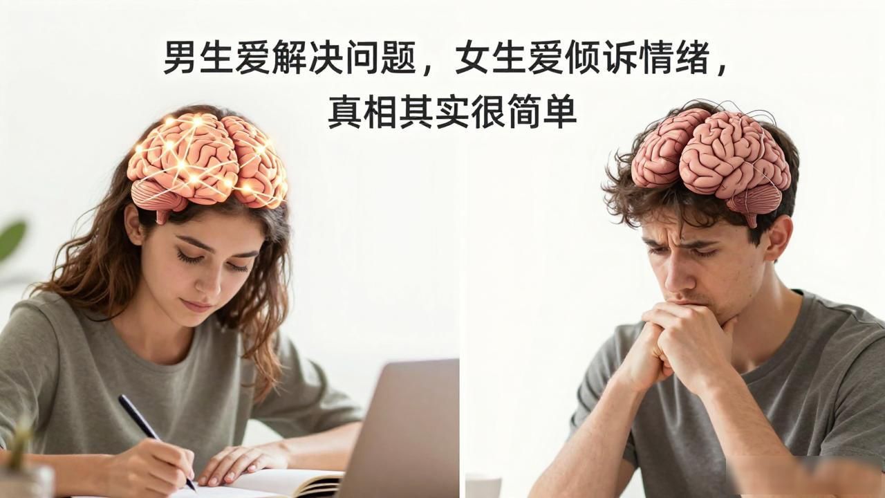 为什么男生习惯解决问题,女生习惯倾诉情绪_男生和女生如何倾诉_男性倾诉情感原因