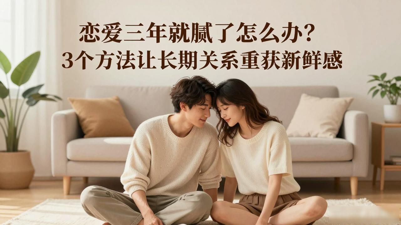 恋爱三年就腻了怎么办？3个方法让长期关系重获新鲜感