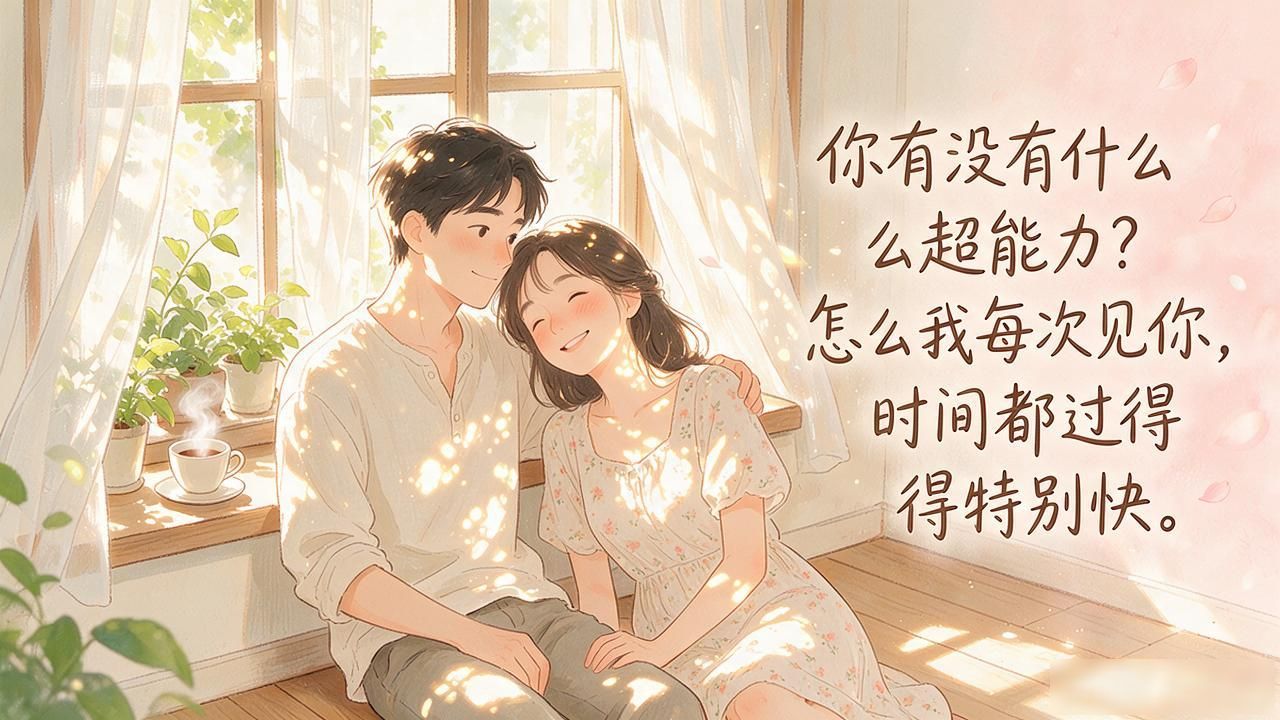 说给男朋友的情话短句，甜到心坎里的温柔表达