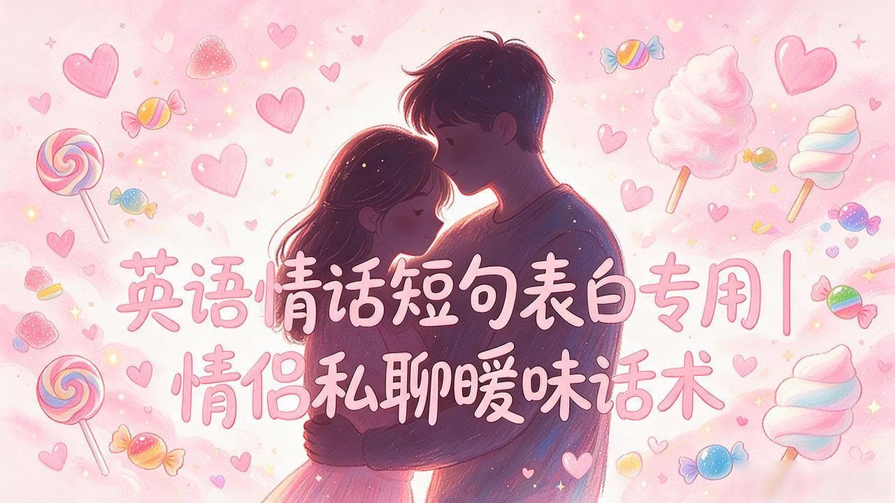 英语情话短句表白专用｜情侣私聊暧昧话术大全