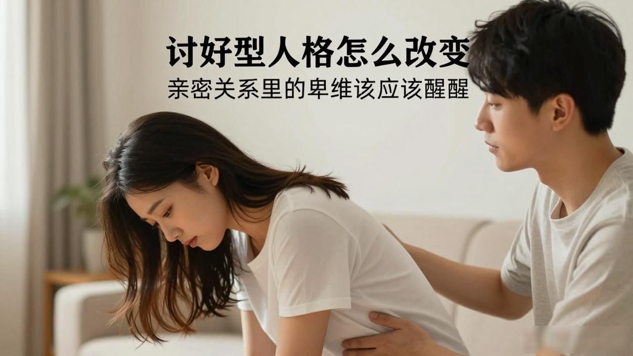 讨好型人格怎么改变 亲密关系里的卑微该不该醒醒