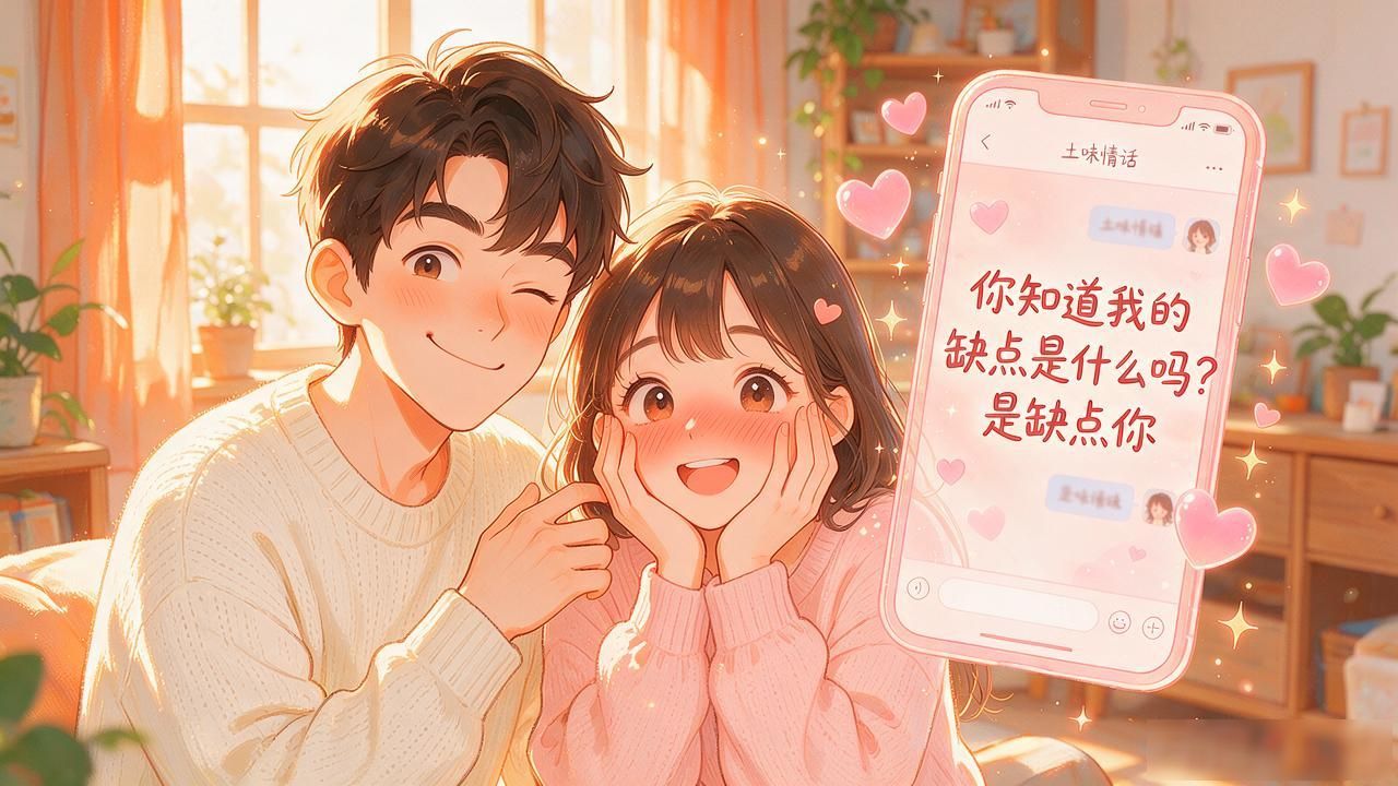 土味情话这样发，聊天甜而不腻不尴尬