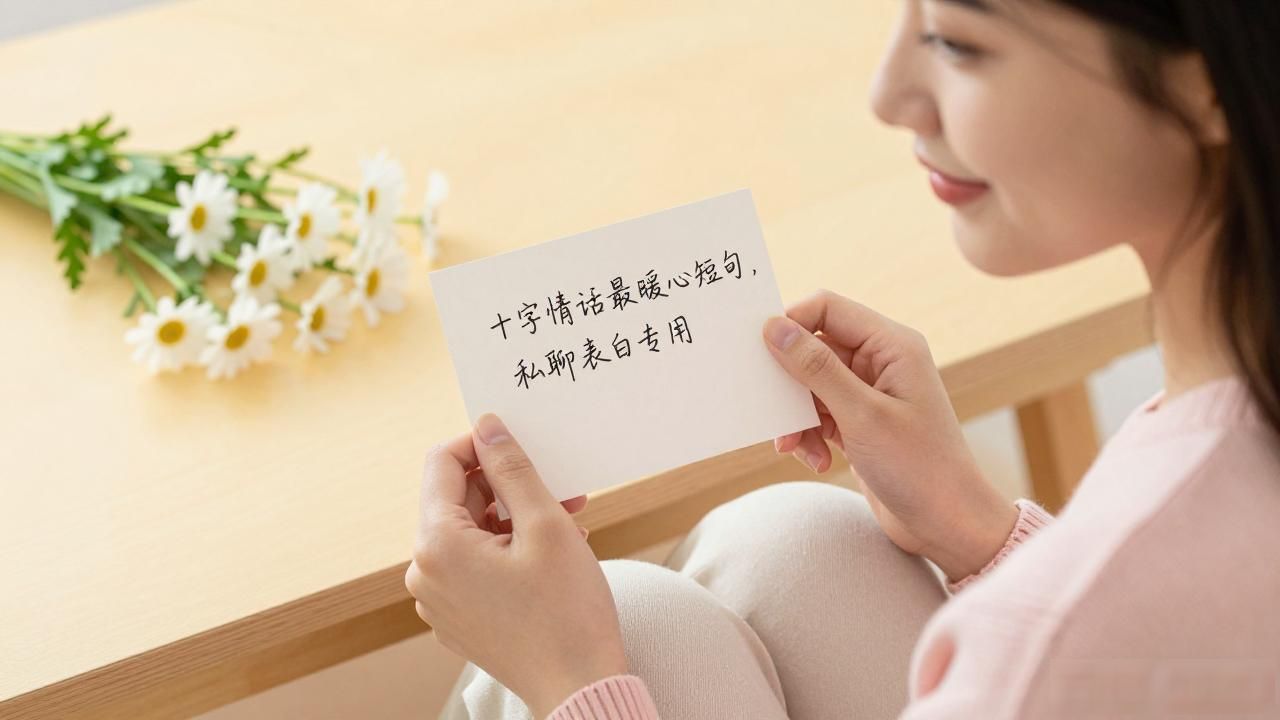 十字情话最暖心短句，私聊表白专用