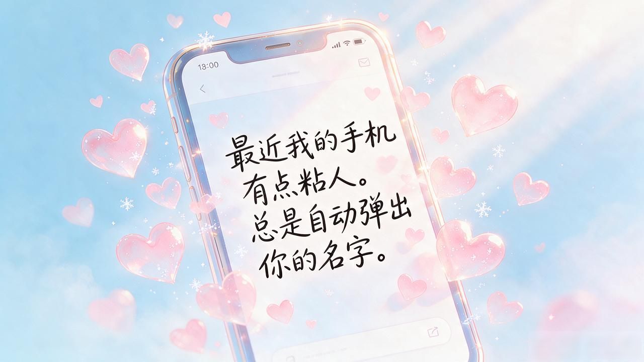 最浪漫的情话短句：适合私聊发的15句暧昧土味情话