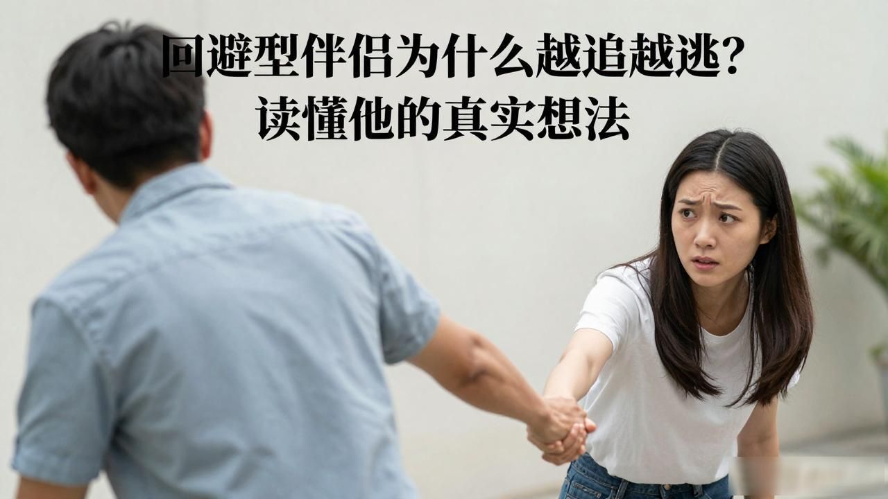 回避型伴侣为什么越追越逃？读懂他的真实想法