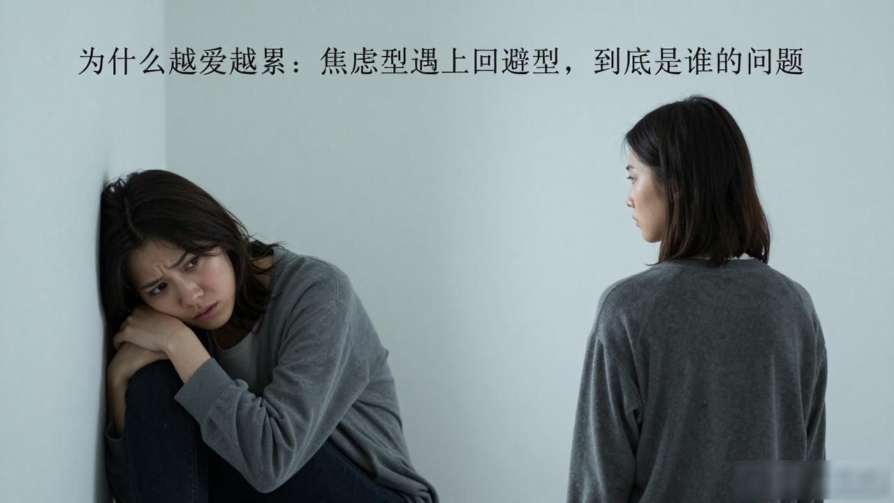 为什么越爱越累：焦虑型遇上回避型，到底是谁的问题