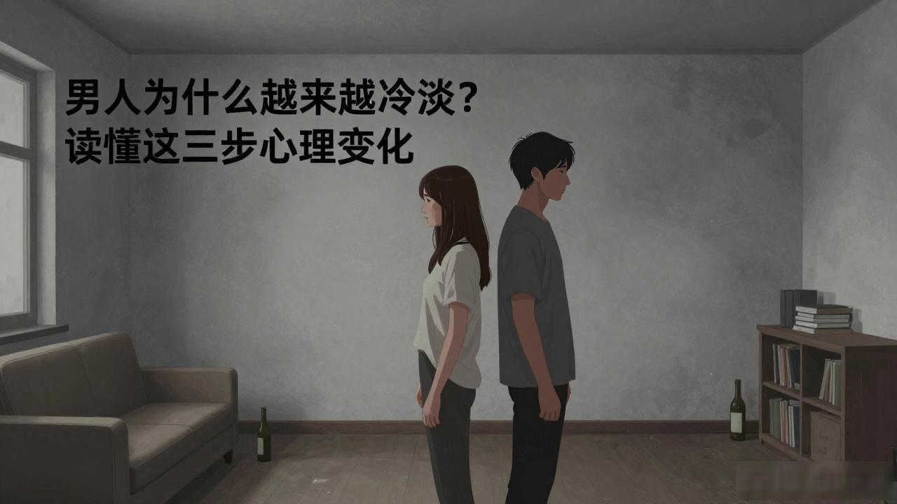男人为什么越来越冷淡？读懂这三步心理变化