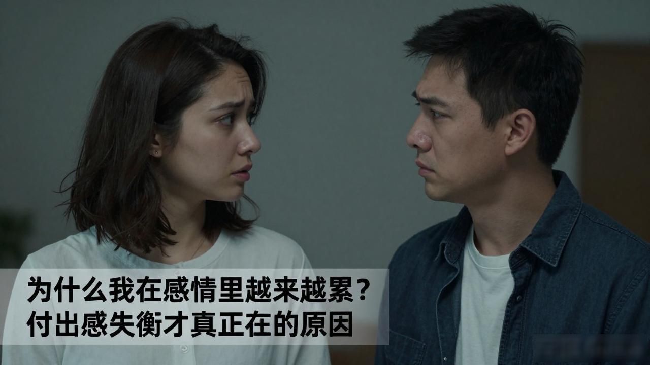 付出感失衡:一段关系走向疲惫的核心心理原因_疲惫的原因有哪些_产生疲劳的三大原因是