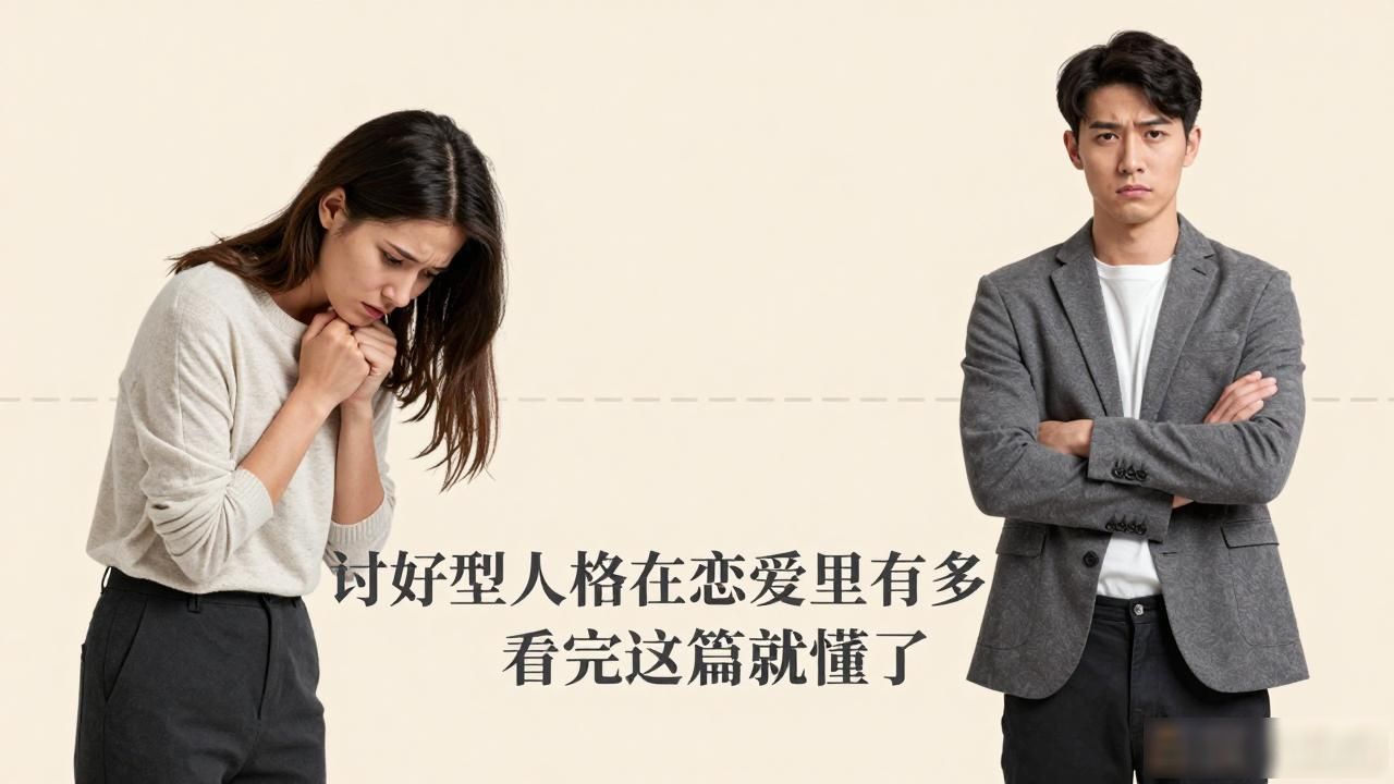 讨好型人格在恋爱里有多累？看完这篇就懂了