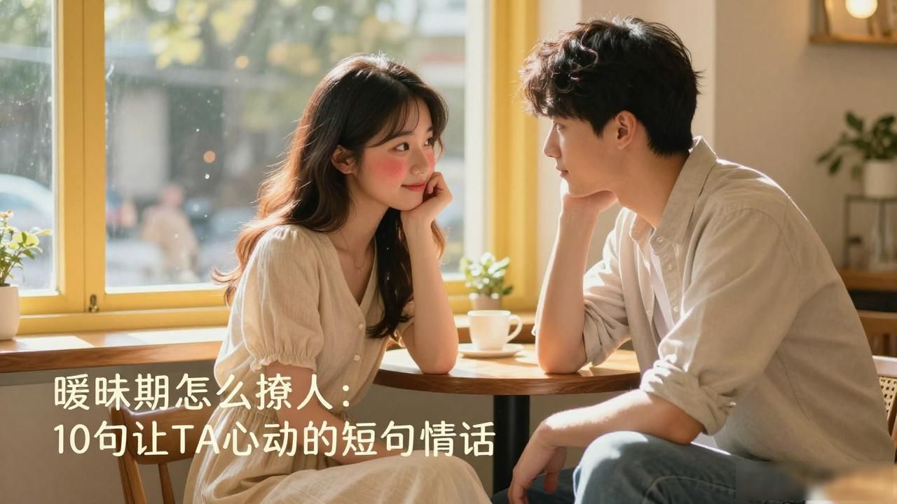 暧昧期怎么撩人：10句让TA心动的短句情话