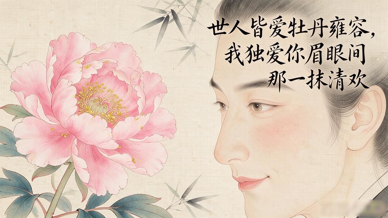 写给男生的古风情话短句 15条最撩人的土味情话