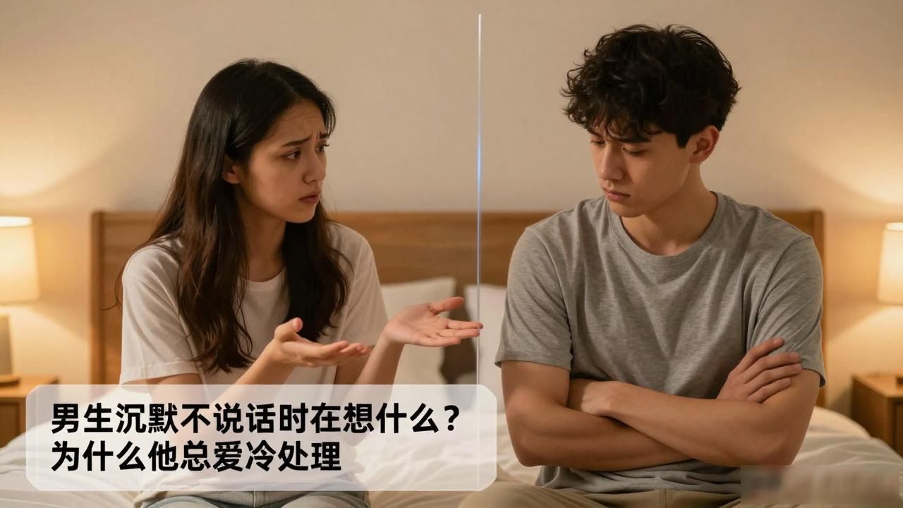 男生沉默冷处理时的真实心理,并不是想分手_男人分手后沉默还能复合吗_我说分手男朋友沉默是什么意思