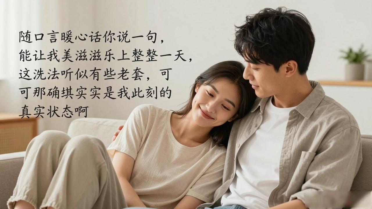 说给男朋友的情话短句15条 甜而不腻的暧昧语录