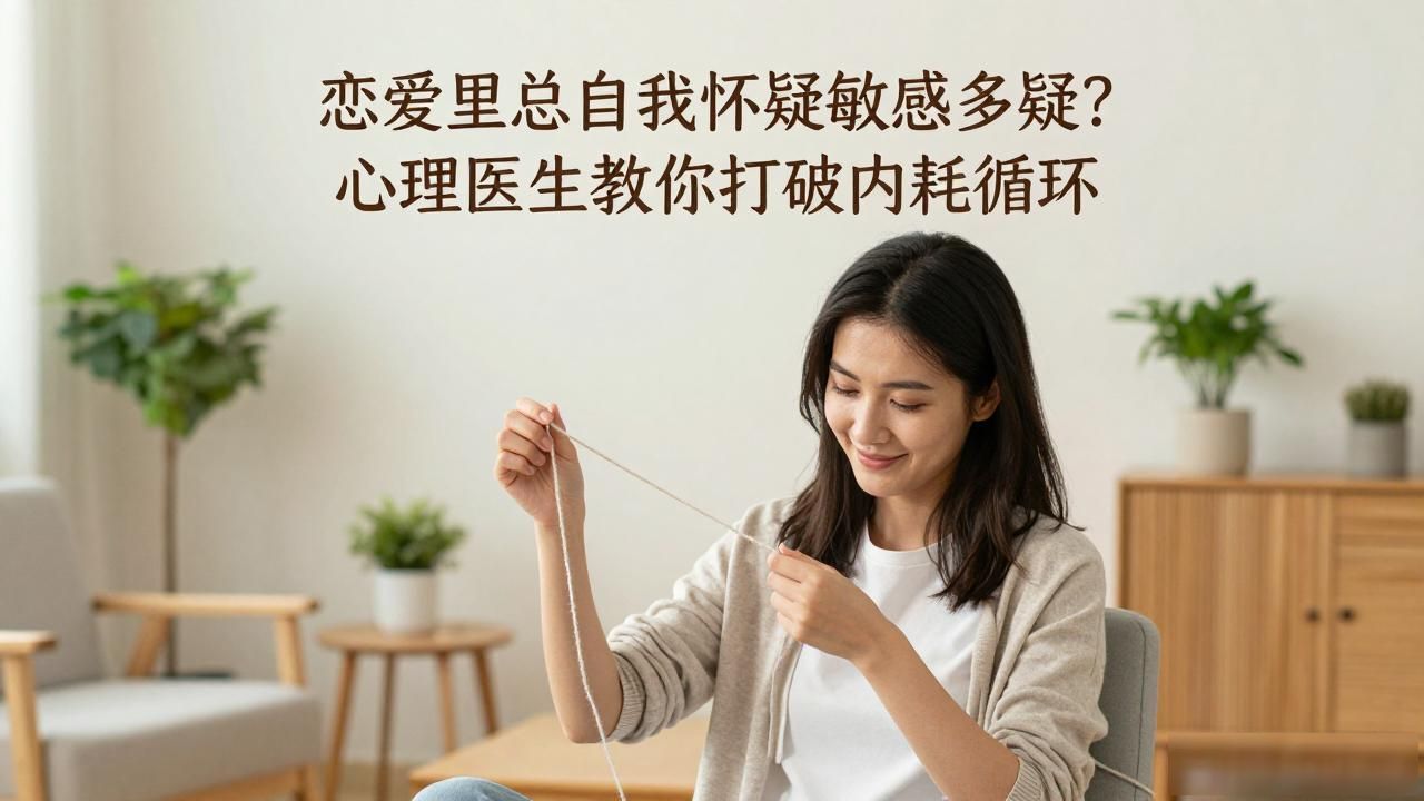 恋爱里总自我怀疑敏感多疑？心理医生教你打破内耗循环